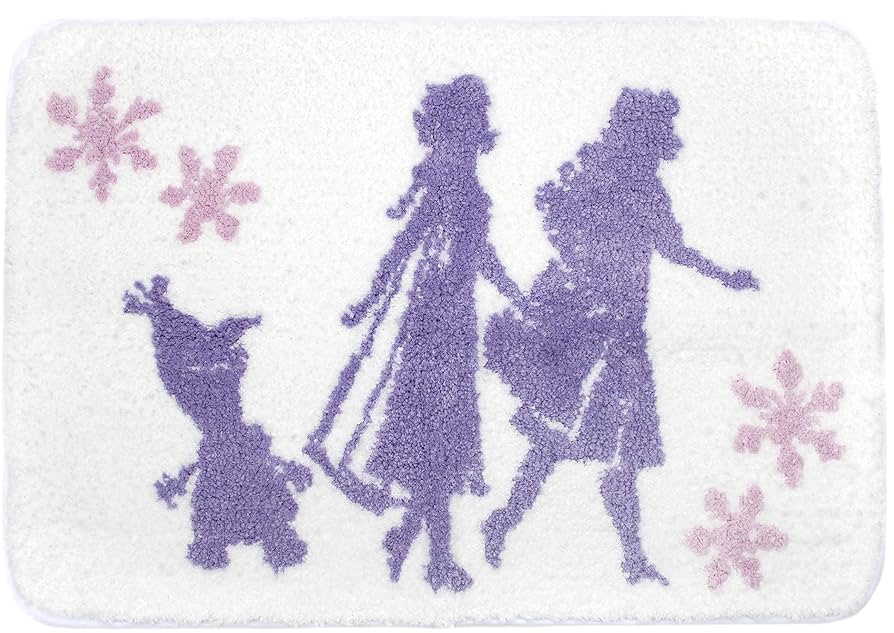アナと雪の女王　ディズニー　ラグ ジャカード織のラグ「アナと雪の女王」(ディズニー/Disney